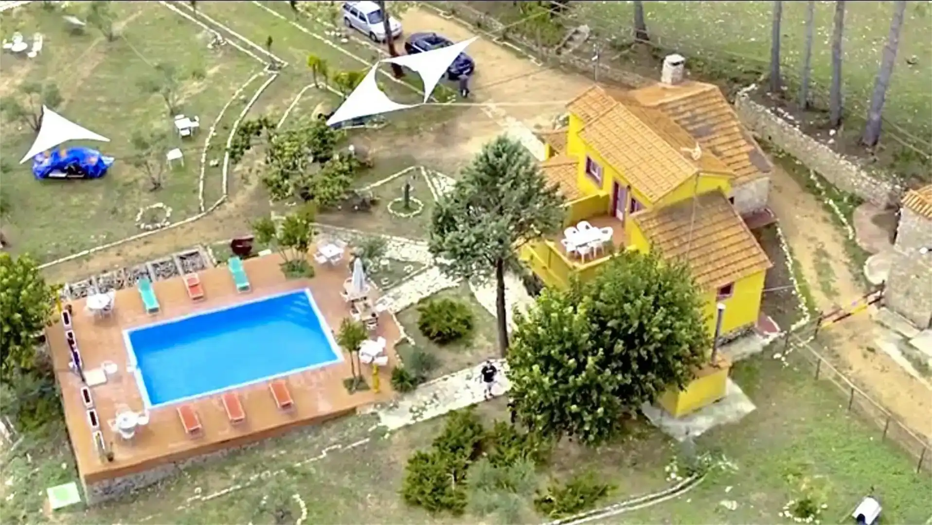 Jardín de Casa o chalet de alquiler en Ambite con Jardín privado, Trastero y Piscina