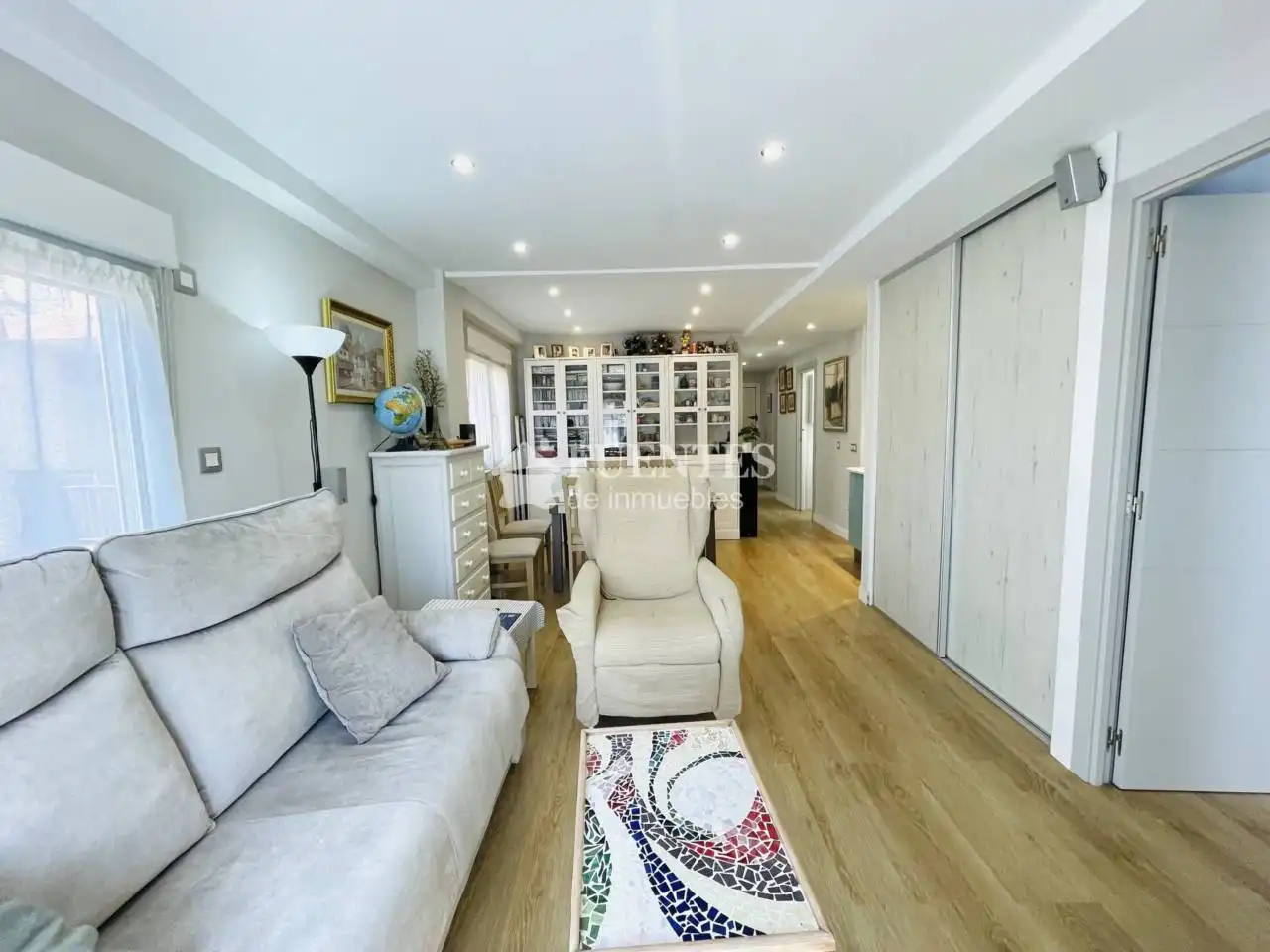 Sala de estar de Piso en venta en Alicante / Alacant con Aire acondicionado, Calefacción y Terraza