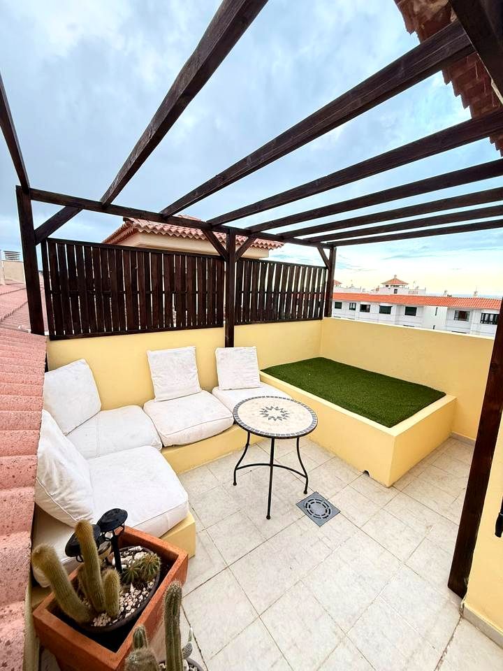 Terrace of Duplex to rent in Güímar  with Terrace, Swimming Pool and Furnished