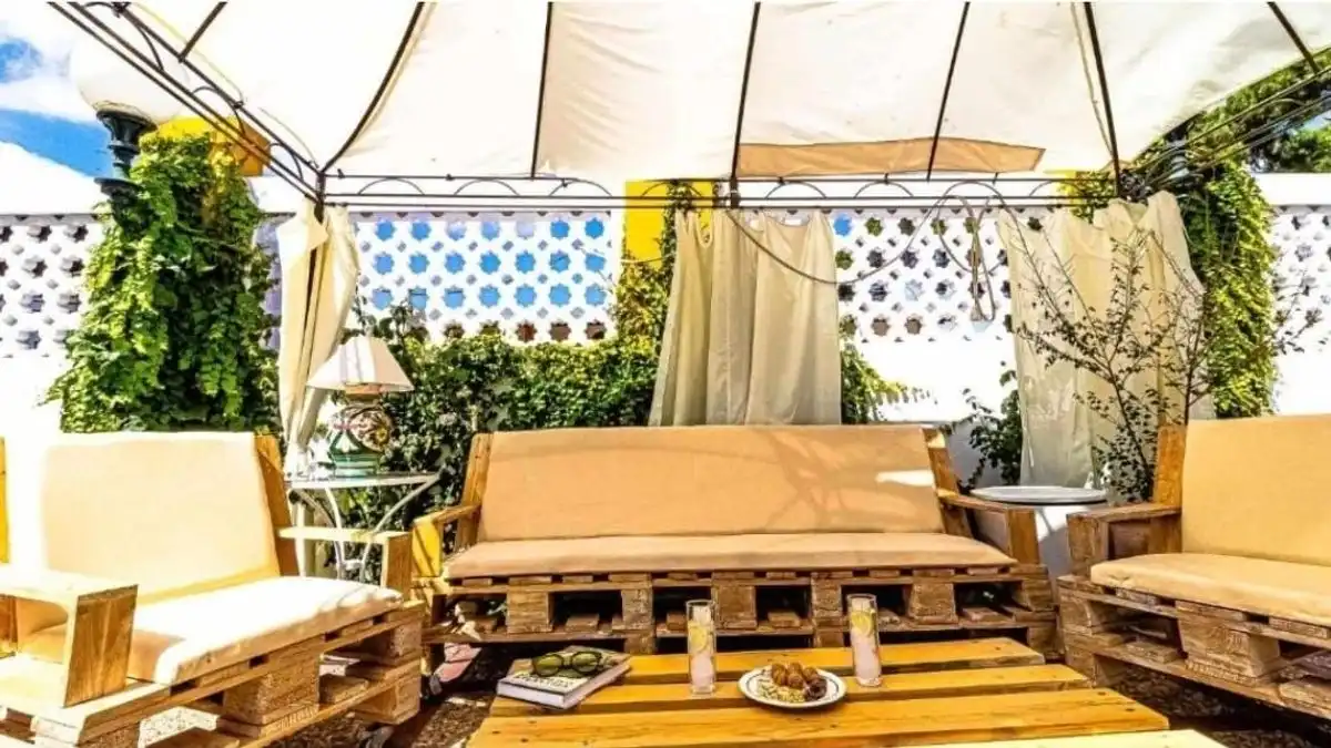 Terrassa de Casa o xalet en venda en Marchena amb Aire condicionat, Calefacció i Jardí privat