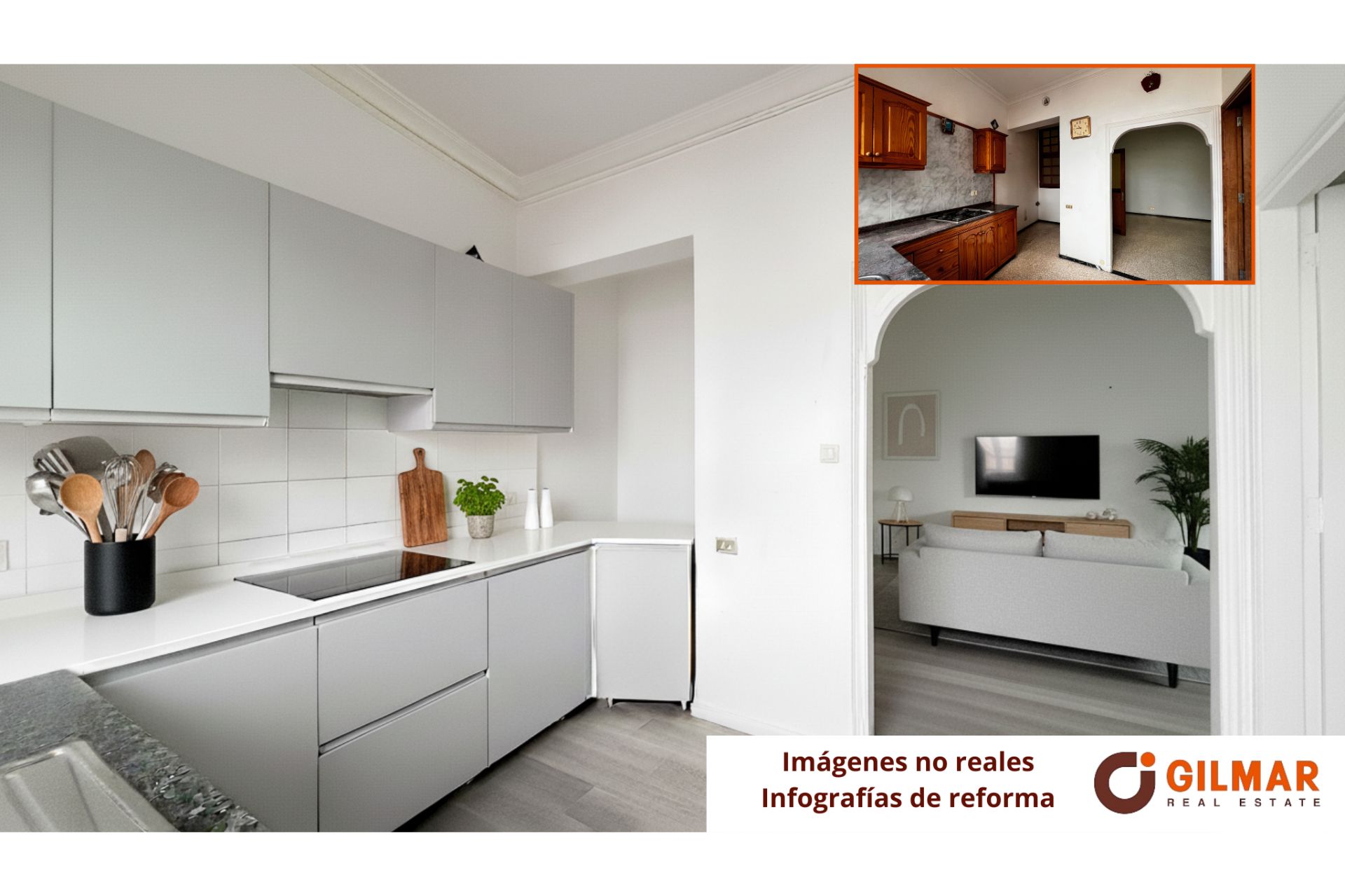 Cocina de Piso en venta en Las Palmas de Gran Canaria con Balcón