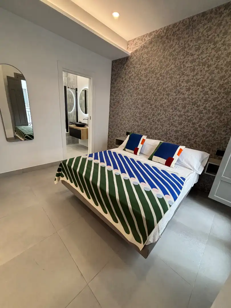 Schlafzimmer von Wohnung zur Miete in Granada mit Klimaanlage, Heizung und Möbliert