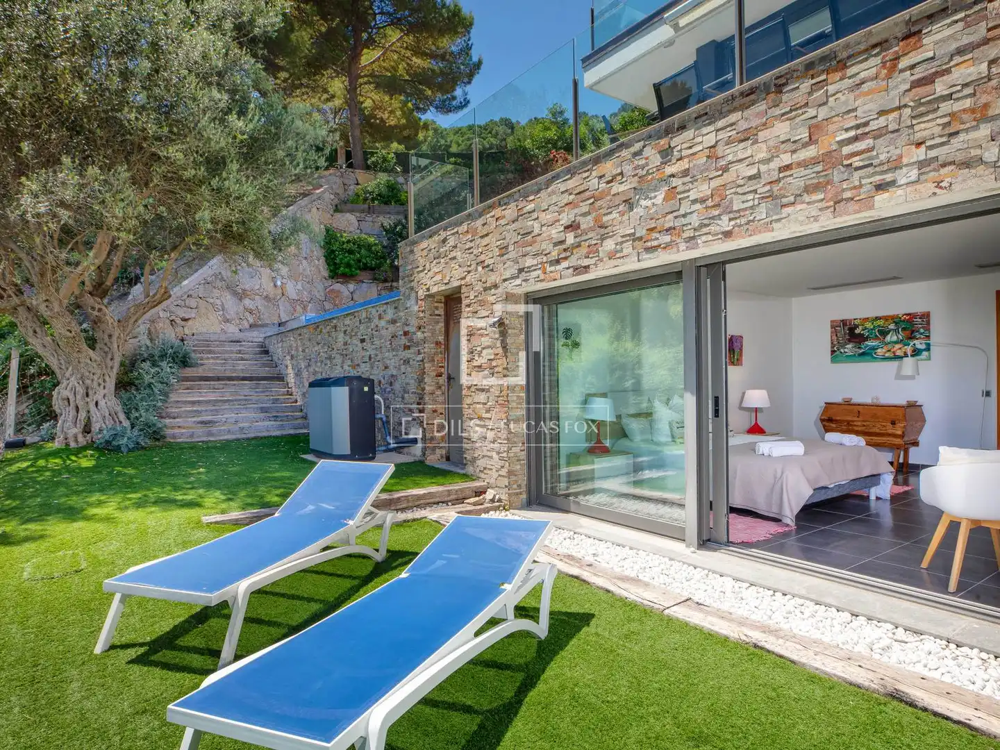Terrasse von Haus oder Chalet zum Verkauf in Begur mit Klimaanlage, Heizung und Privatgarten