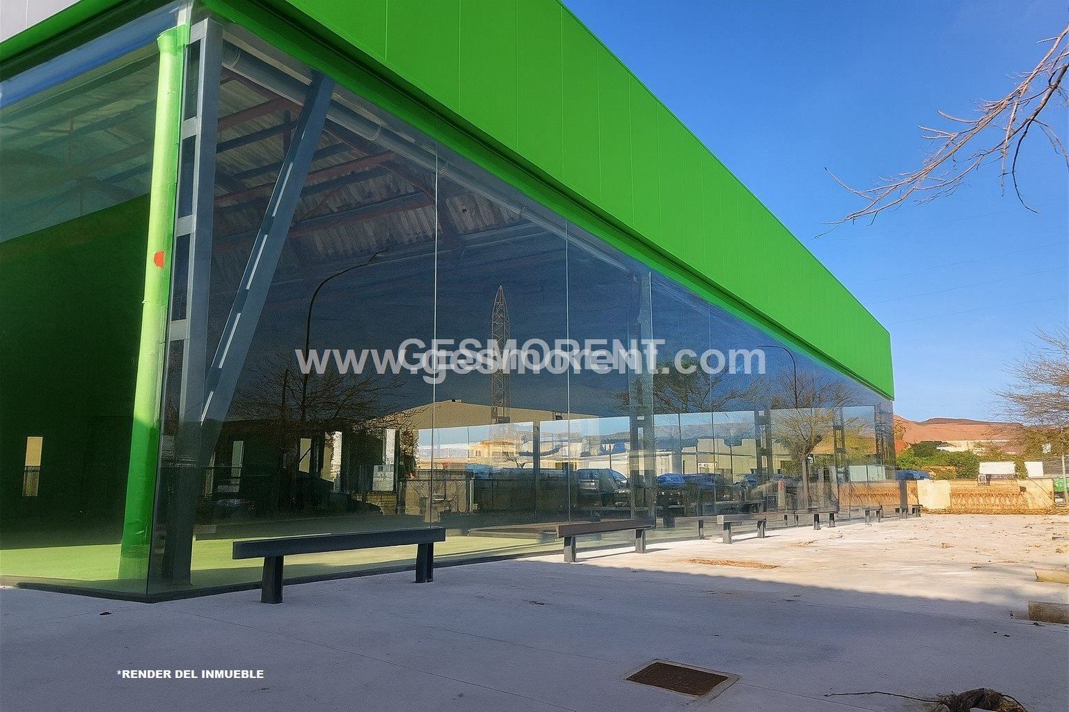 Exterior view of Industrial buildings to rent in Inca