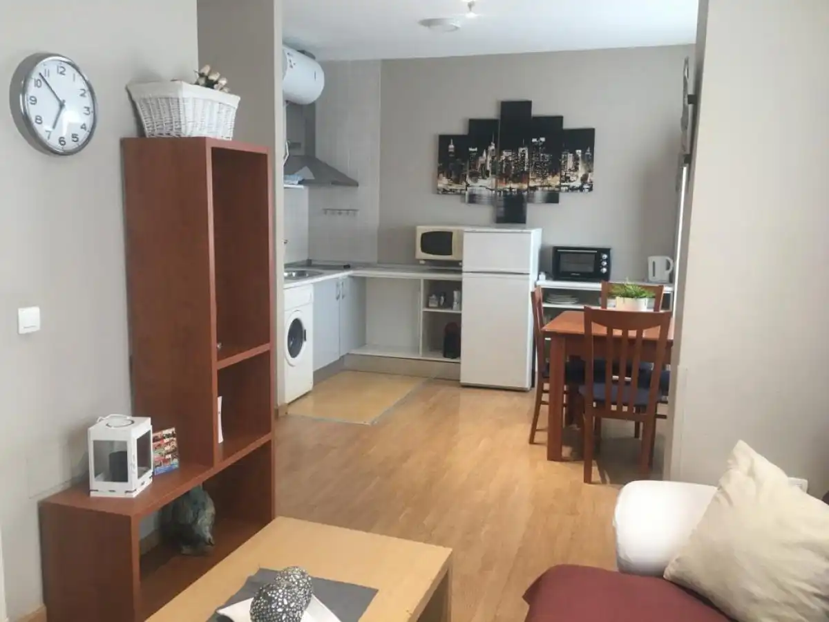 Kitchen of Flat for sale in Málaga  with Air Conditioner and Furnished