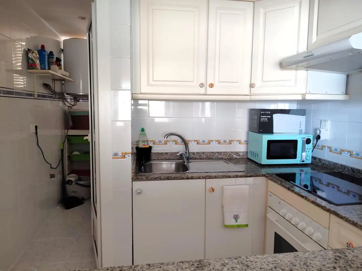 Kitchen of Flat for rent in Elche / Elx  with Terrace, Furnished and Community pool