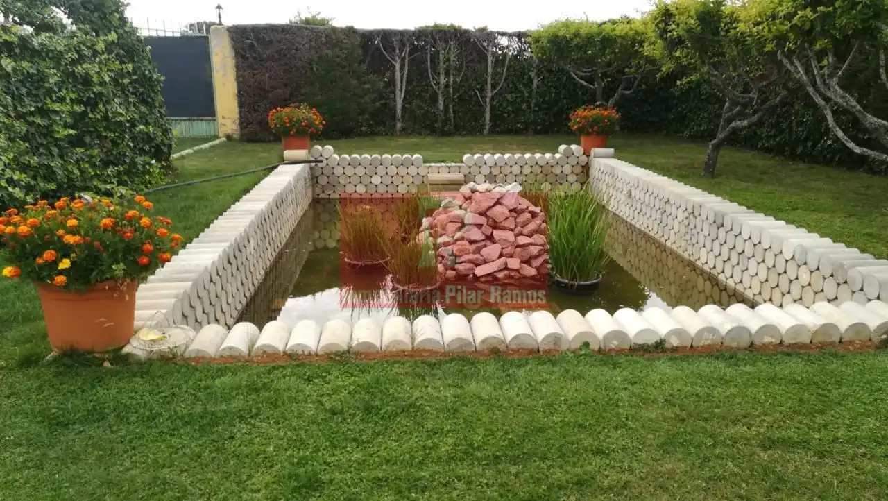 Jardín de Casa o chalet en venta en Chozas de Abajo con Calefacción, Jardín privado y Parquet