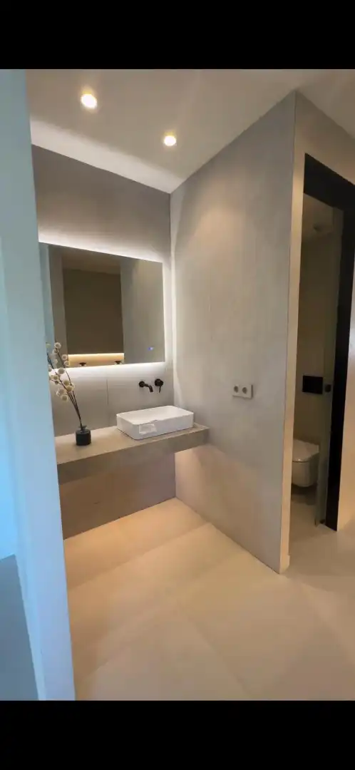 Bathroom of Houses for sale in Sant Cugat del Vallès  with Air Conditioner, Heating and Private garden
