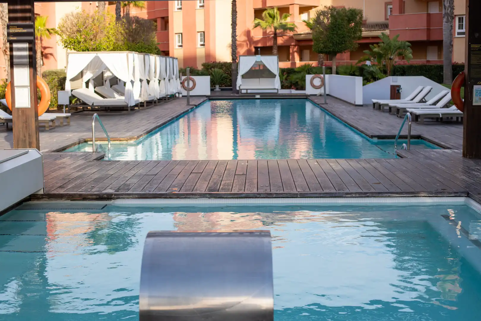 Piscina de Apartamento en venta en Islantilla con Aire acondicionado, Calefacción y Terraza