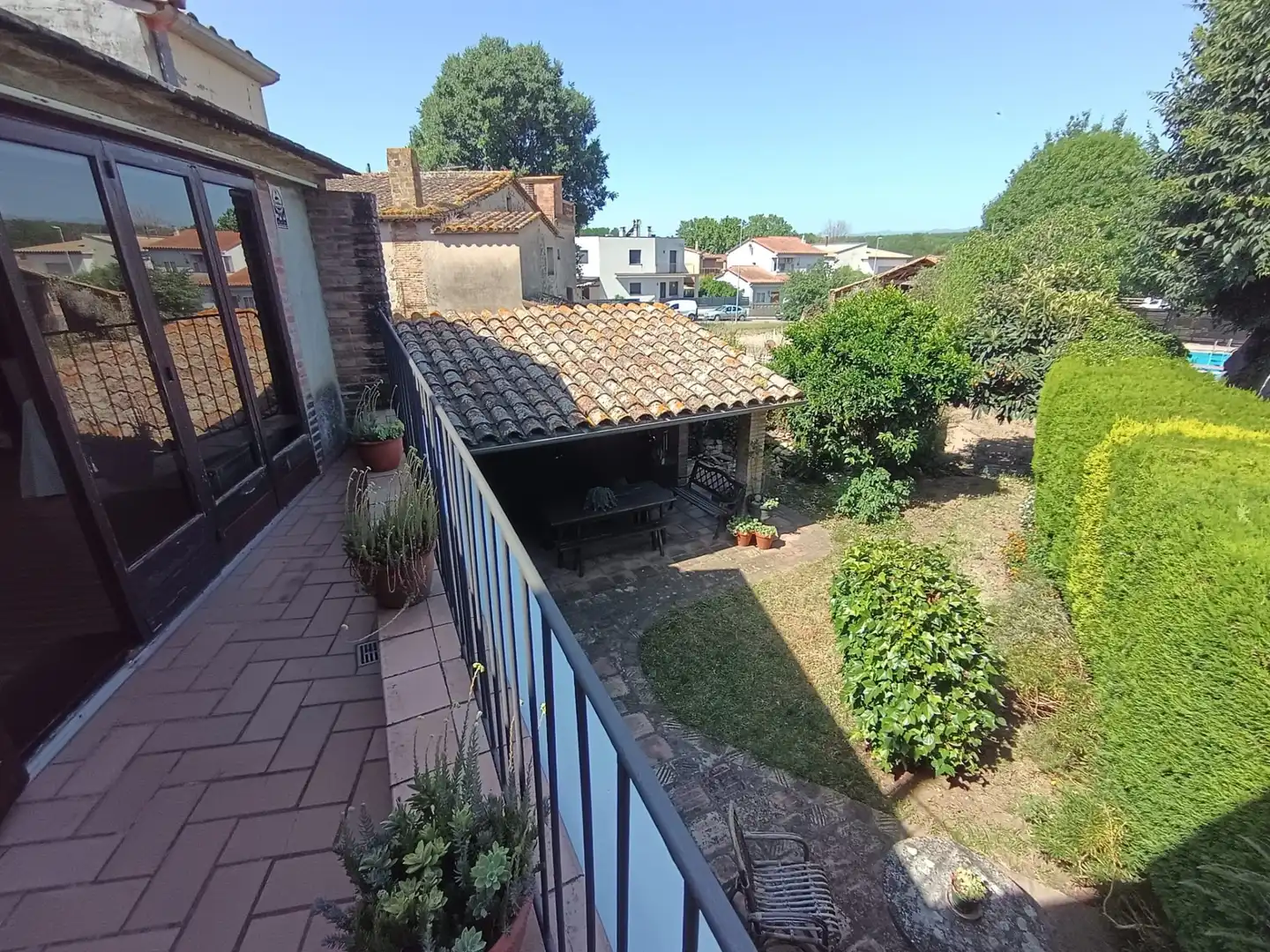 Terraza de Casa adosada en venta en Vilablareix con Calefacción, Terraza y Balcón