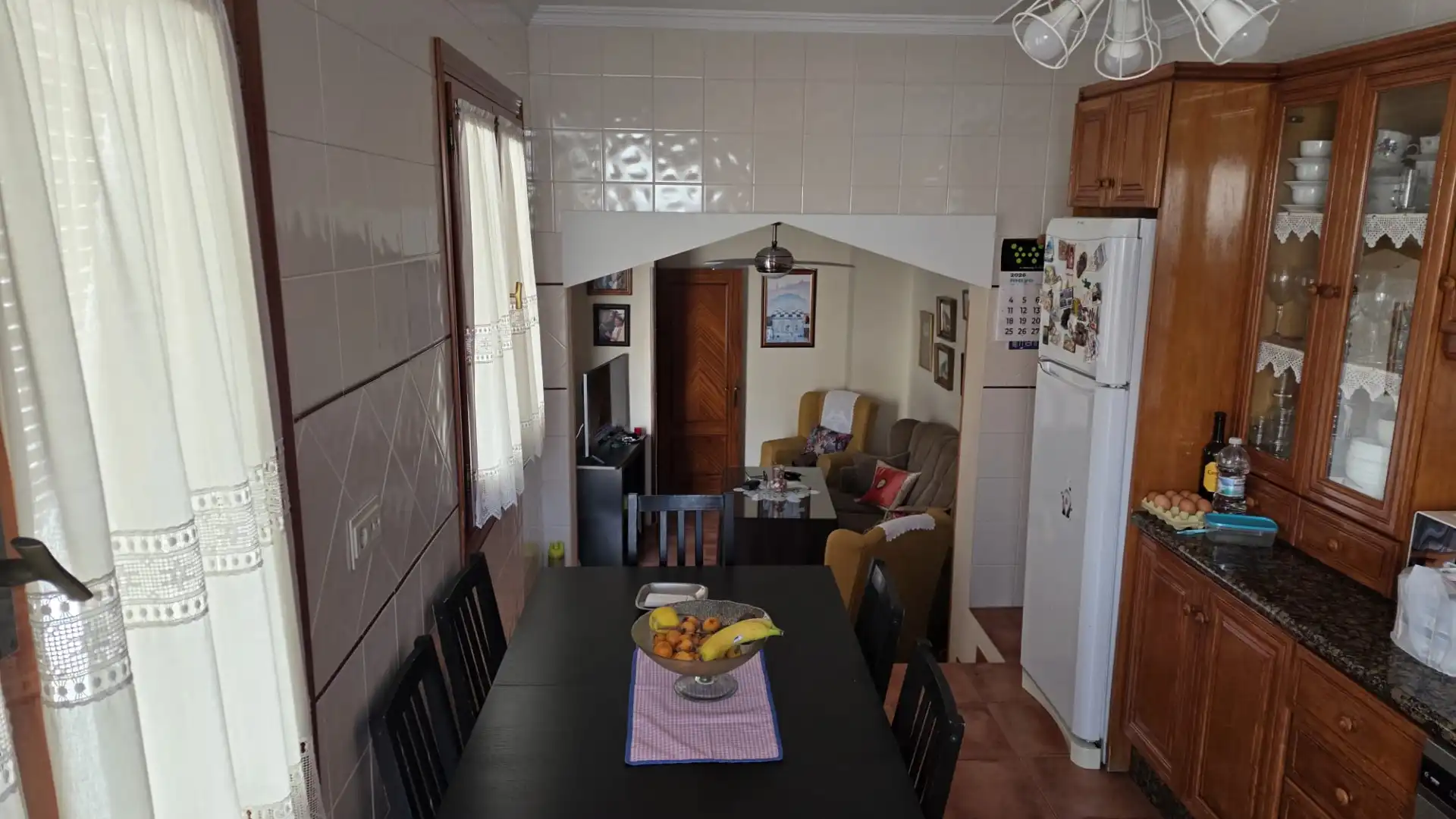 Menjador de Casa o xalet en venda en Vélez-Málaga amb Aire condicionat, Terrassa i Moblat