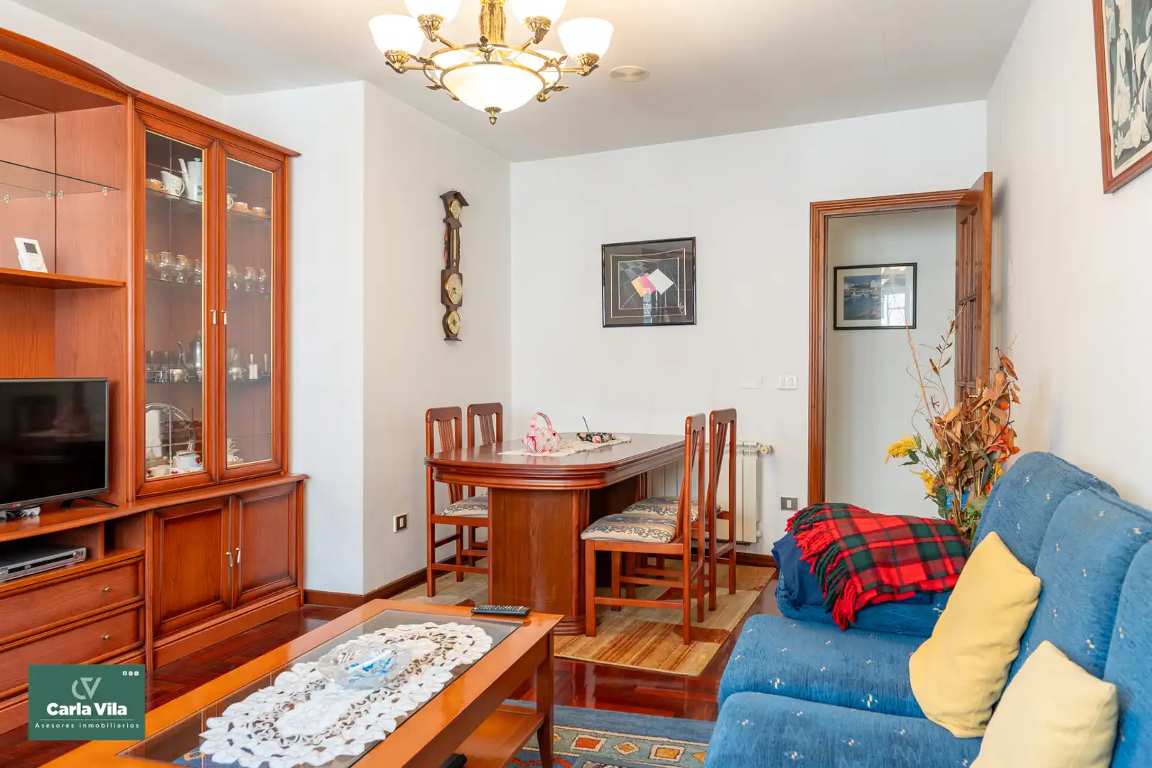 Dining room of Apartments for sale in Lugo  with Heating, Parquet flooring and Storage room