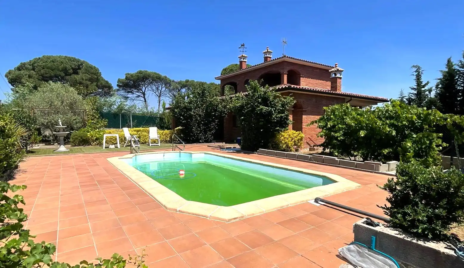 Swimming pool of Houses for sale in Tordera  with Heating, Private garden and Terrace