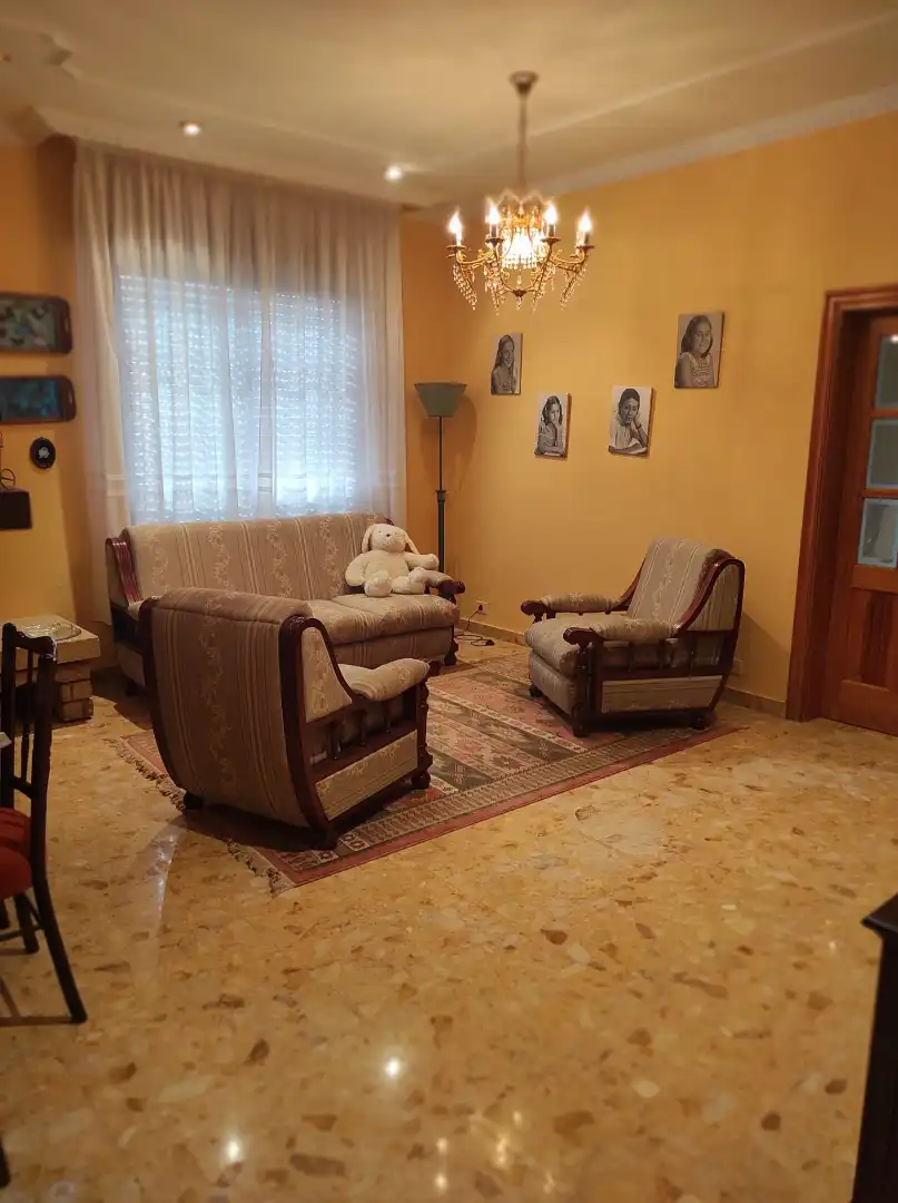 Living room of Houses for sale in Vigo   with Private garden, Terrace and Storage room