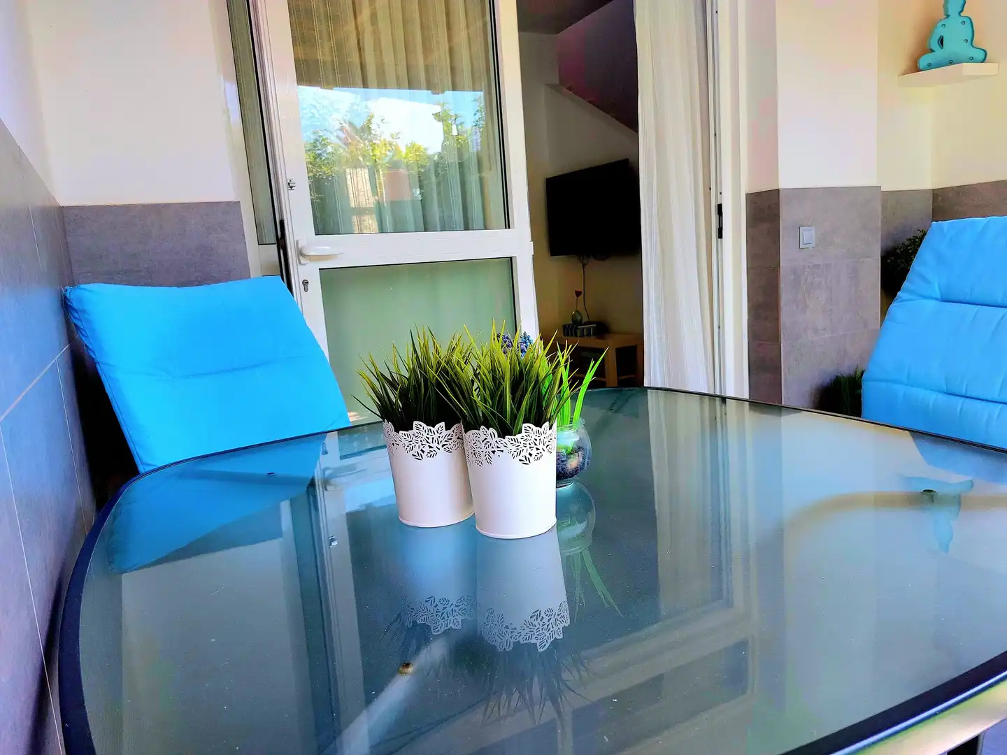 Jardín de Dúplex de alquiler en San Bartolomé de Tirajana con Jardín privado, Terraza y Piscina