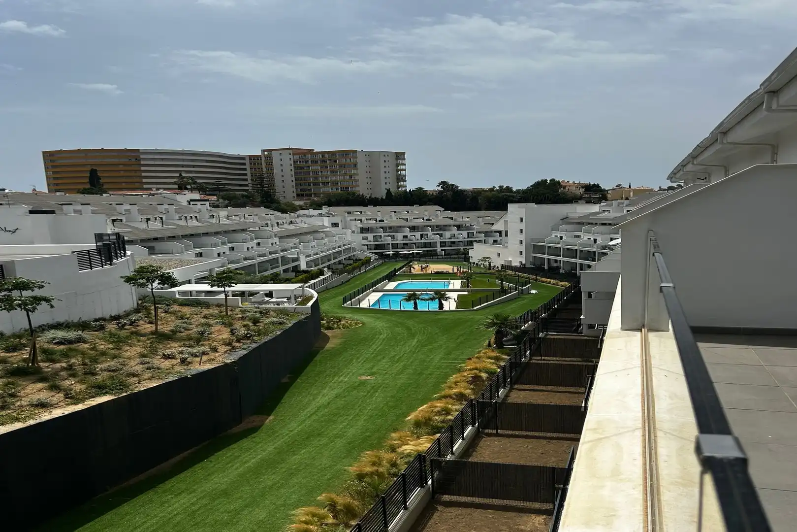 Außenansicht von Dachboden zur Miete in Fuengirola mit Terrasse
