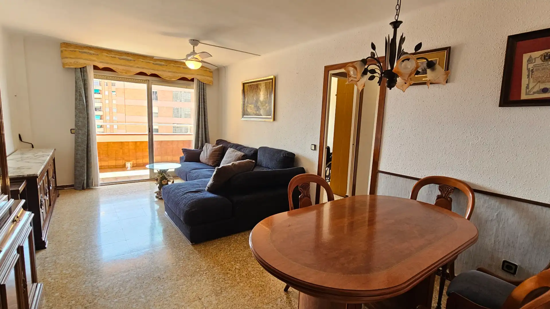Living room of Flat for sale in Tarragona  with Terrace, Oven and Balcony