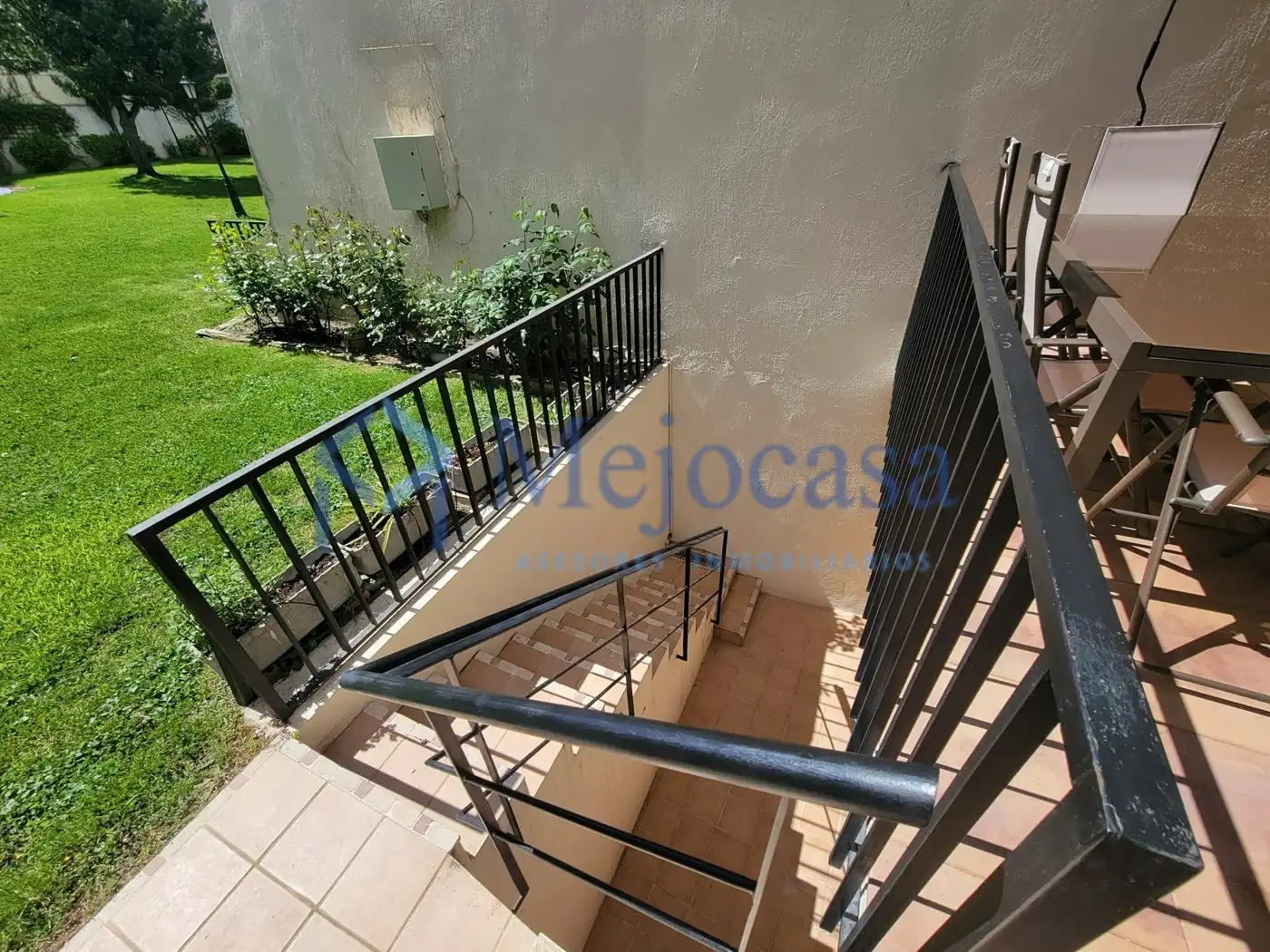 Balcony of Detached homes for sale in Madrid  with Air Conditioner, Heating and Private garden