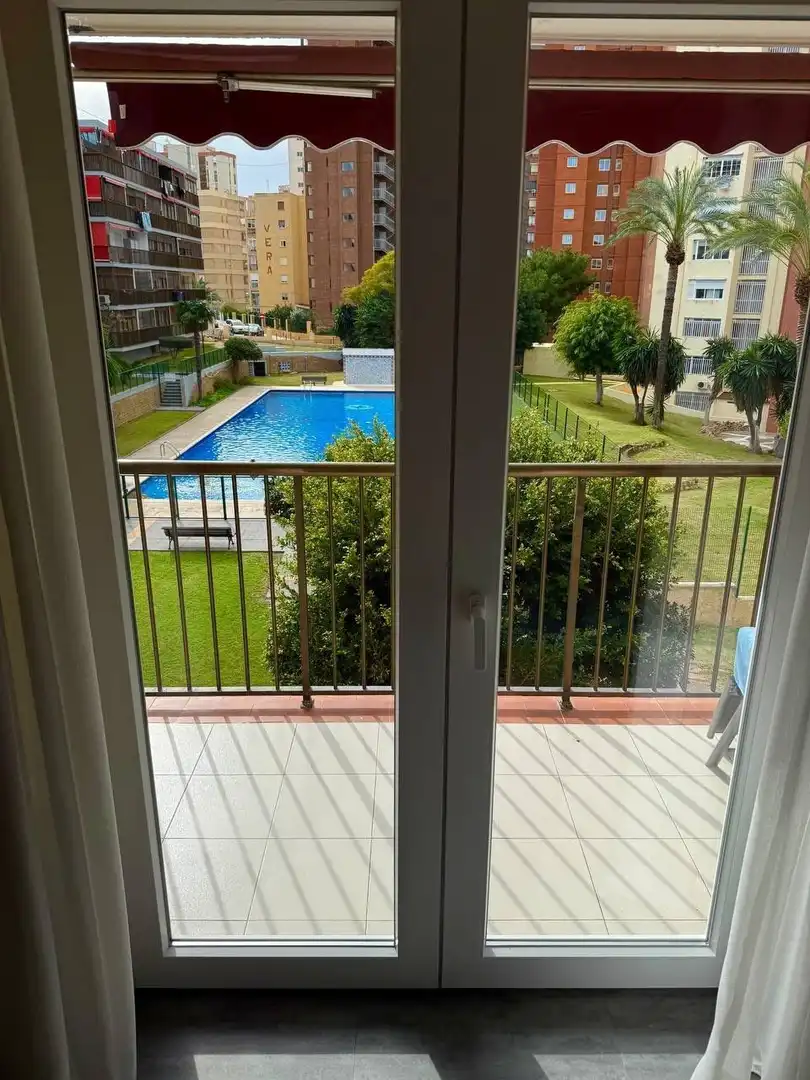Terrasse von Maisonette zum Verkauf in Benidorm mit Privatgarten, Terrasse und Möbliert
