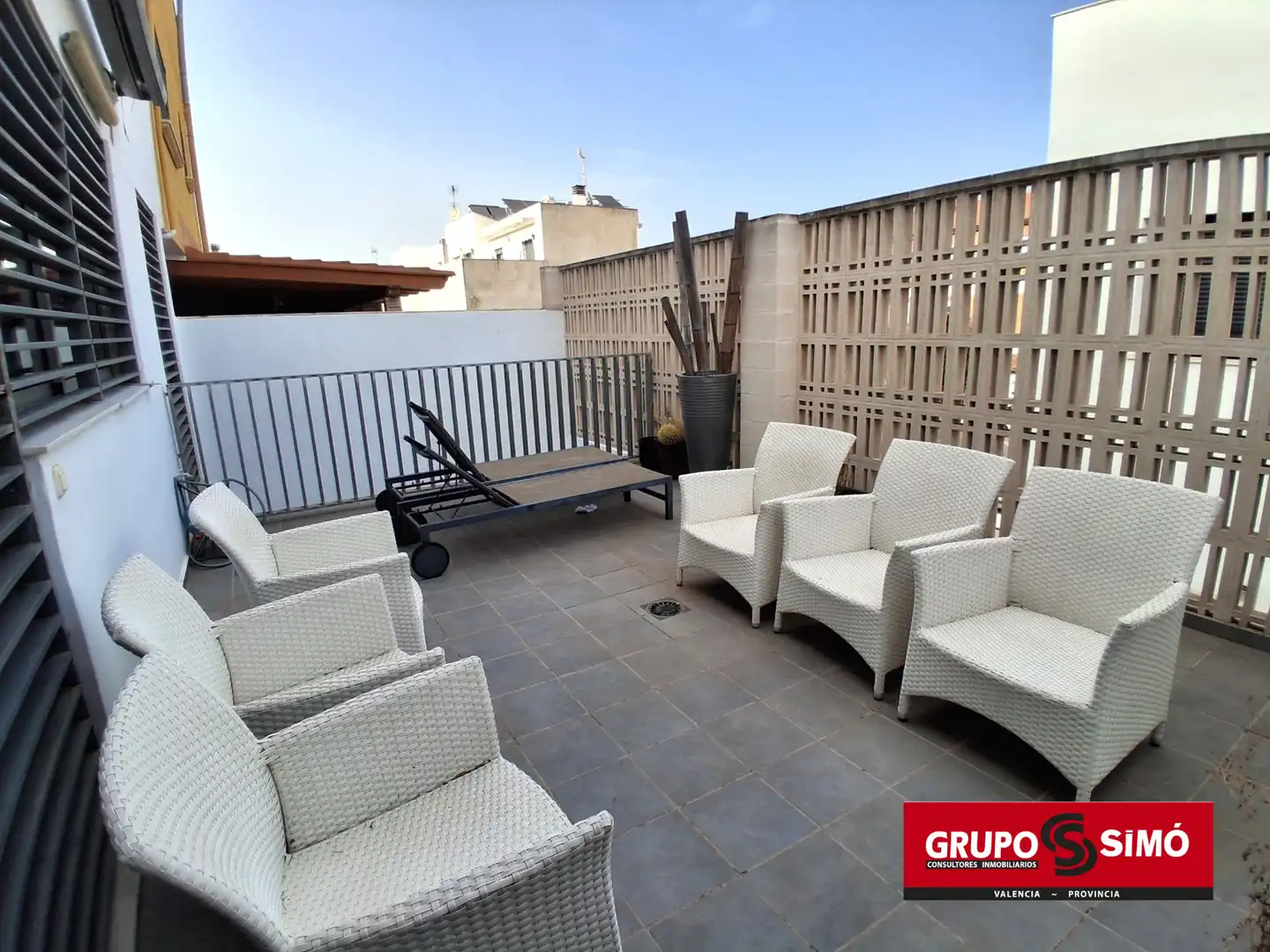 Terraza de Casa o chalet en venta en Massamagrell con Aire acondicionado, Calefacción y Parquet