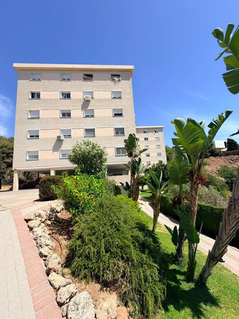 Vista exterior de Piso en venta en Málaga con Jardín privado y Trastero