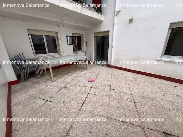 Balcony of Flat for share in Salamanca  with Heating, Terrace and Furnished