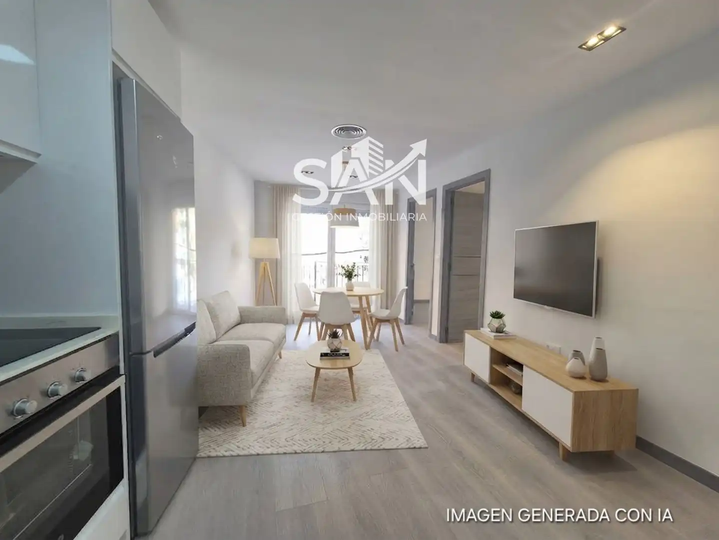 Sala d'estar de Pis en venda en Zaragoza amb Aire condicionat, Calefacció i Terrassa