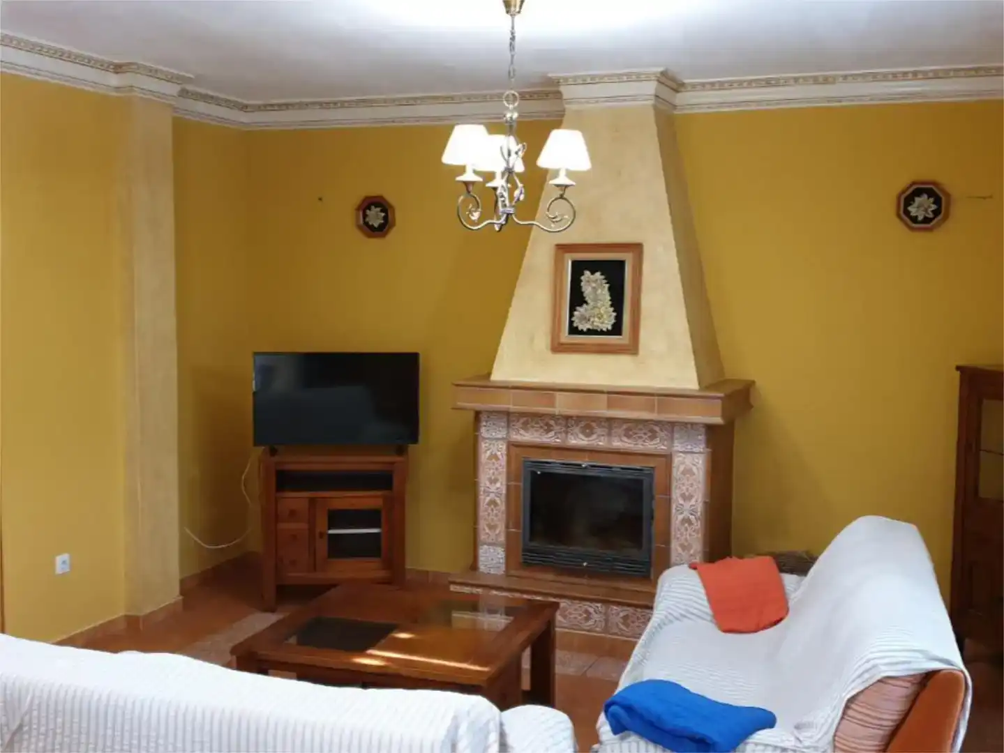 Sala de estar de Piso en venta en La Algaba con Aire acondicionado, Trastero y Amueblado