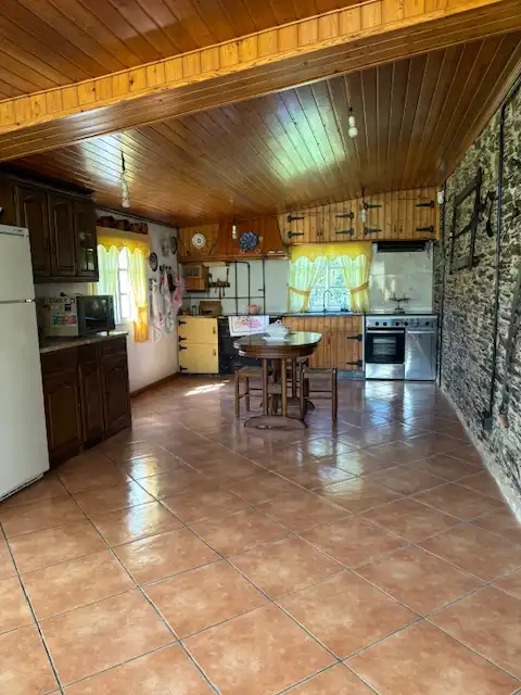 Cuina de Casa o xalet de lloguer en Valdoviño amb Moblat, Forn i Rentadora