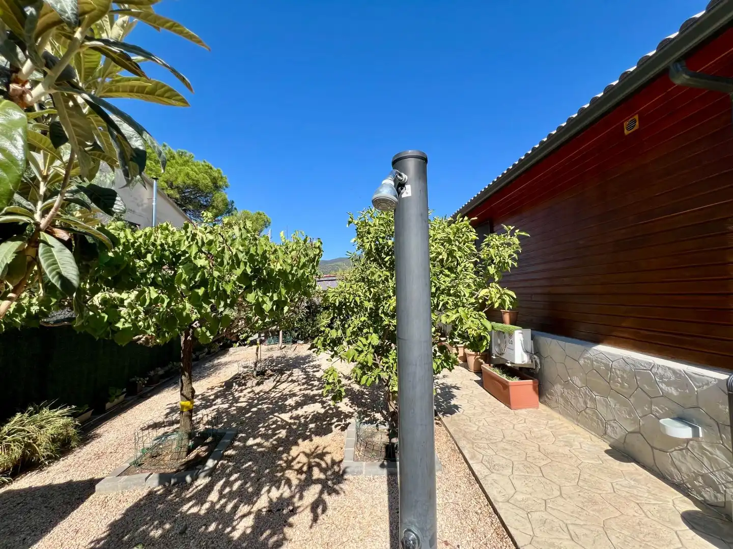 Vista exterior de Casa o chalet en venta en Cànoves I Samalús con Aire acondicionado, Calefacción y Jardín privado
