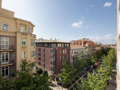 Exterior view of Flat for sale in  Granada Capital  with Air Conditioner, Heating and Parquet flooring