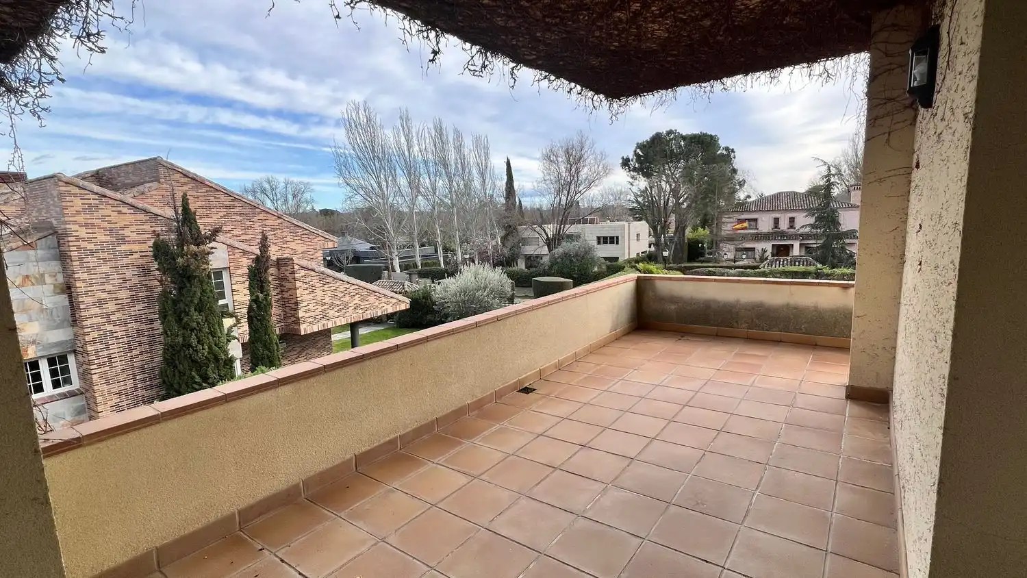 Terrassa de Casa o xalet en venda en Villanueva de la Cañada amb Aire condicionat, Calefacció i Terrassa