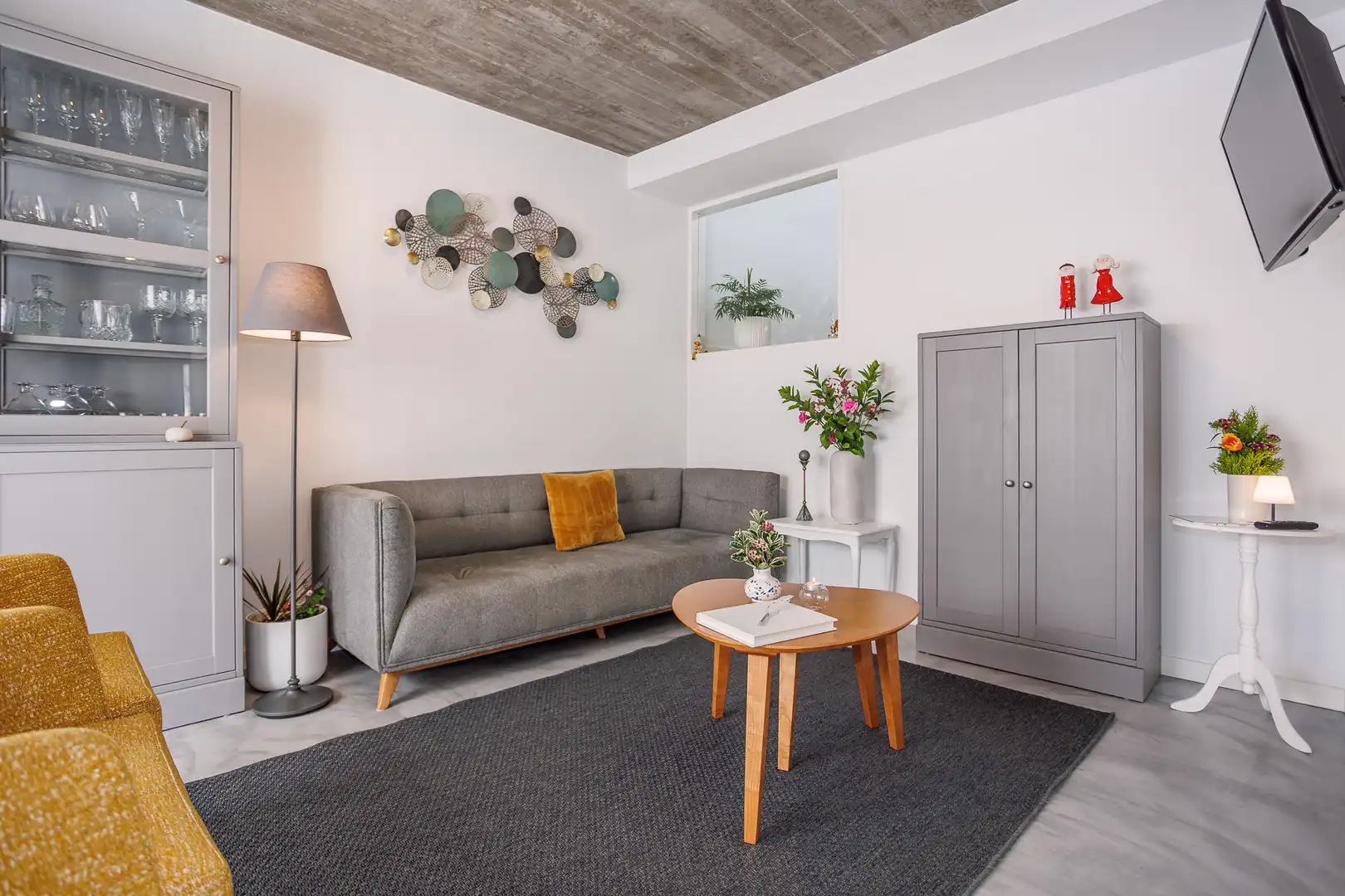Sala de estar de Casa o chalet en venta en Melide con Amueblado
