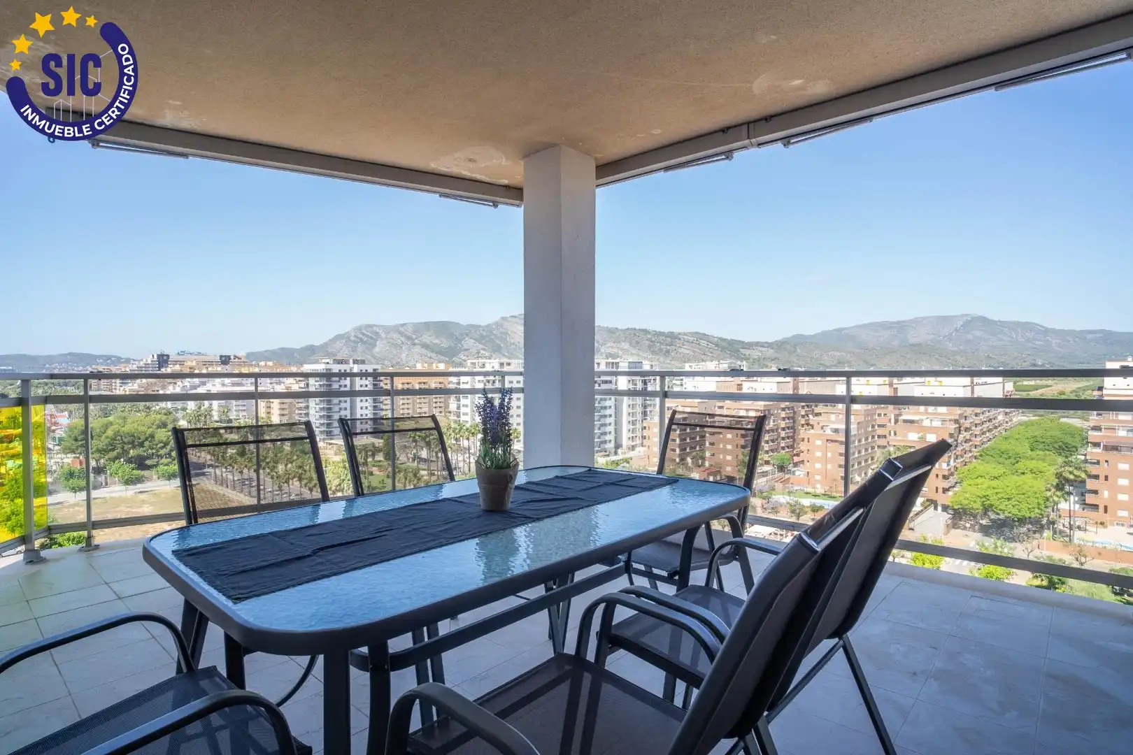 Terrassa de Apartament en venda en Oropesa del Mar / Orpesa amb Aire condicionat, Jardí privat i Terrassa