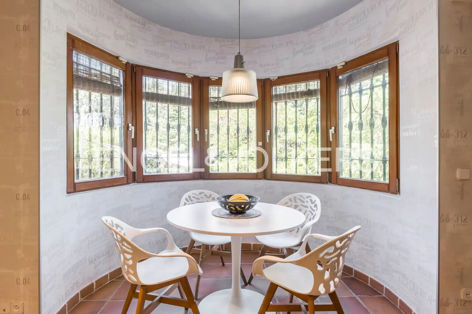 Dining room of Houses for sale in Valdemorillo  with Air Conditioner, Heating and Private garden