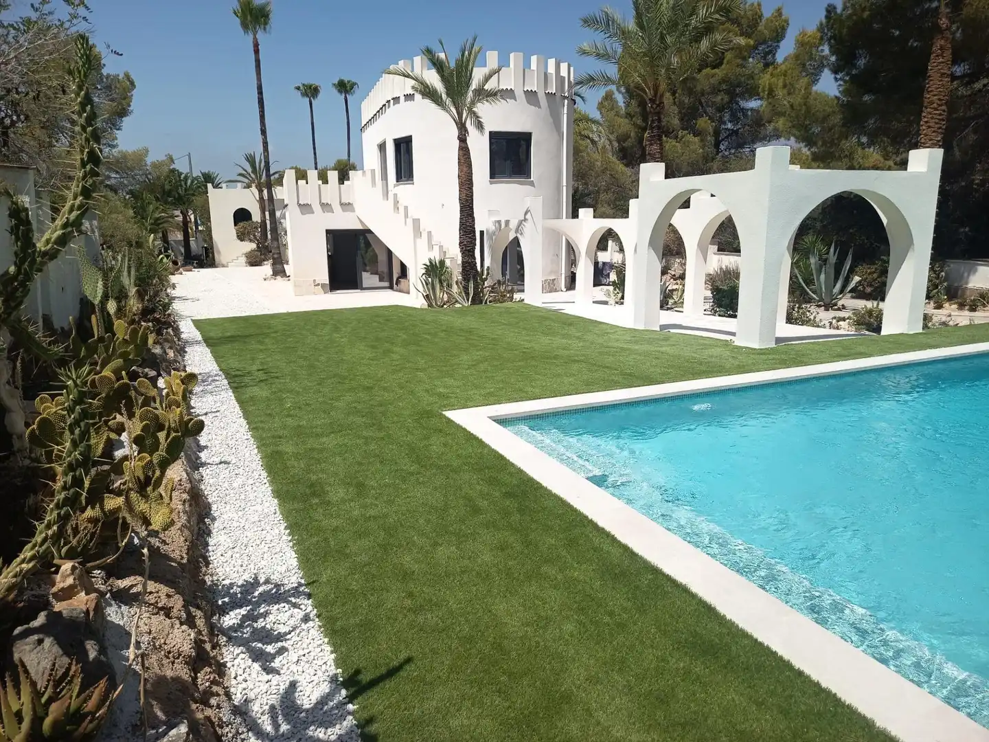 Jardín de Casa o chalet en venta en L'Alfàs del Pi con Jardín privado, Terraza y Trastero