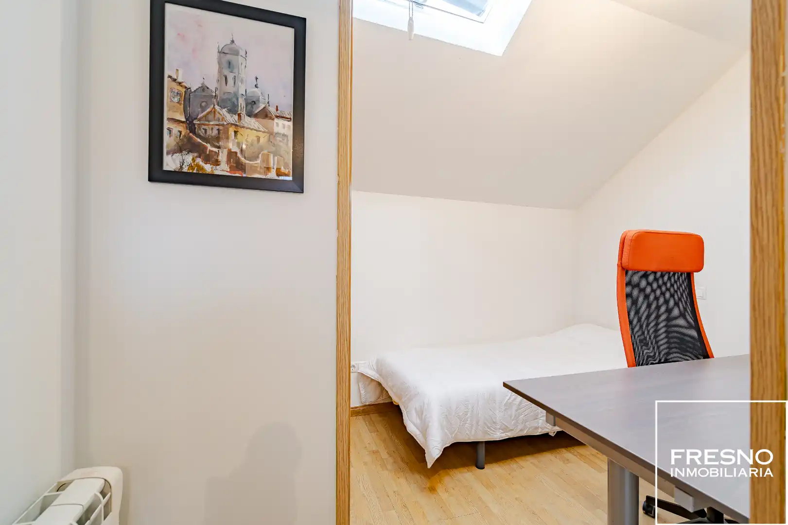 Schlafzimmer von Maisonette zum Verkauf in Cobeña mit Klimaanlage, Heizung und Parkett