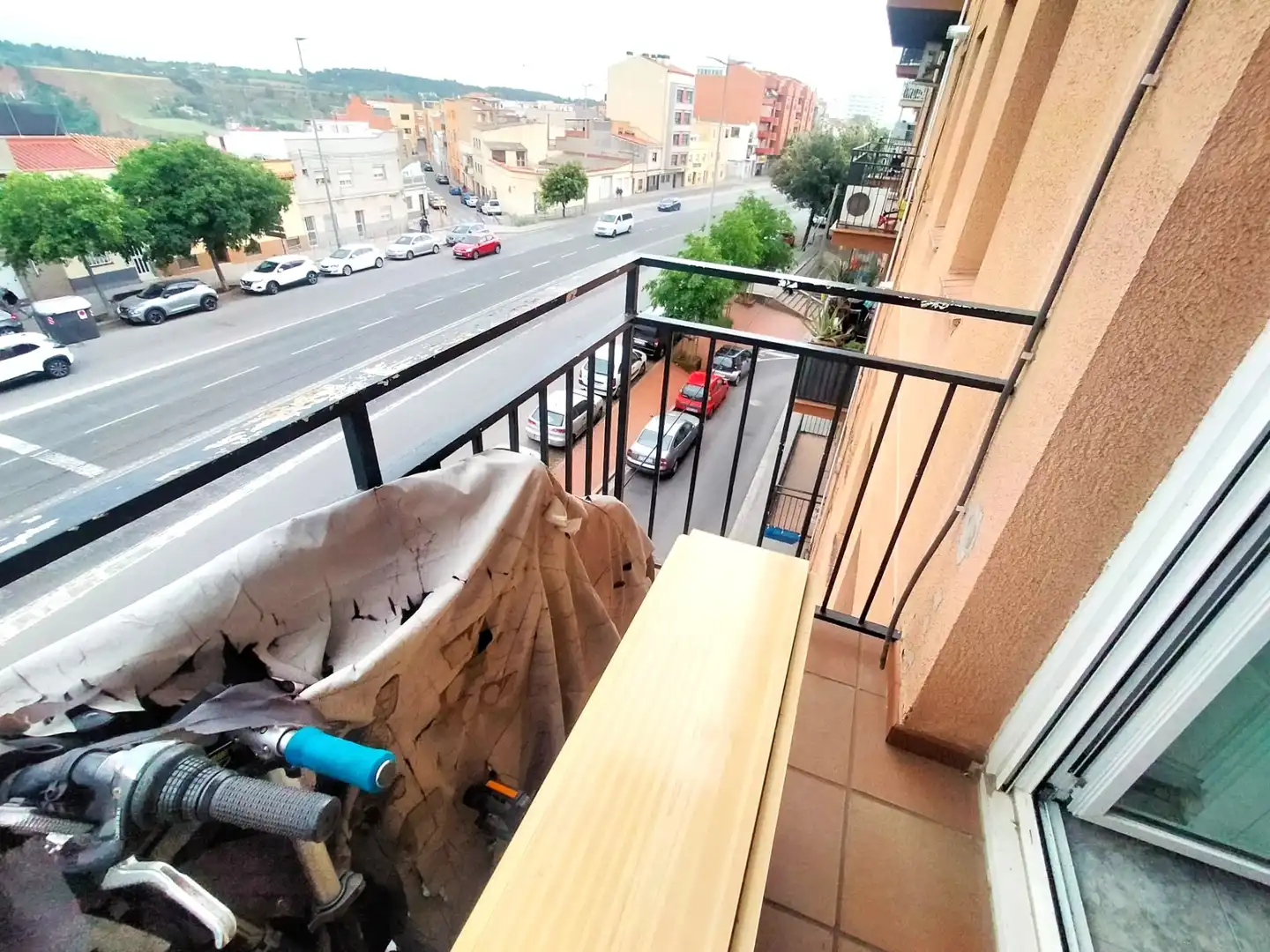 Balcony of Flat for sale in Sabadell  with Air Conditioner, Heating and Furnished