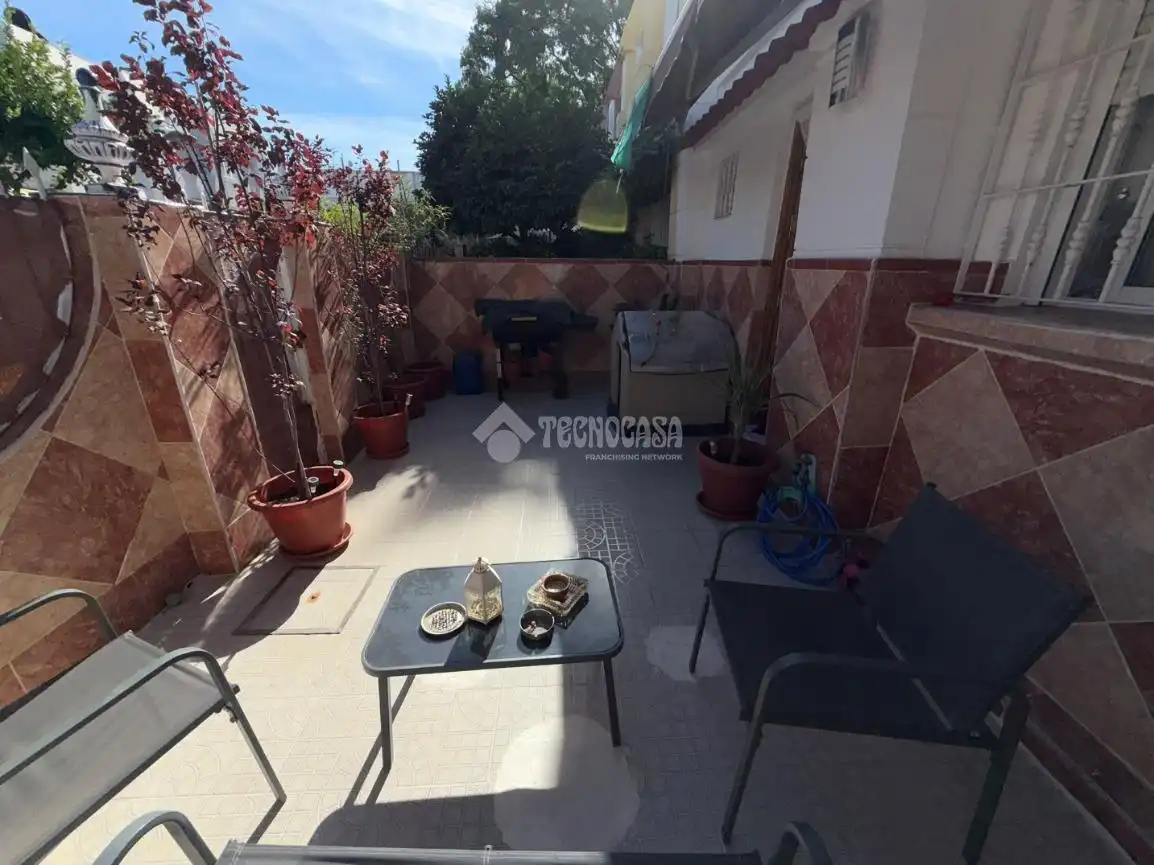 Terraza de Casa adosada en venta en Sevilla
