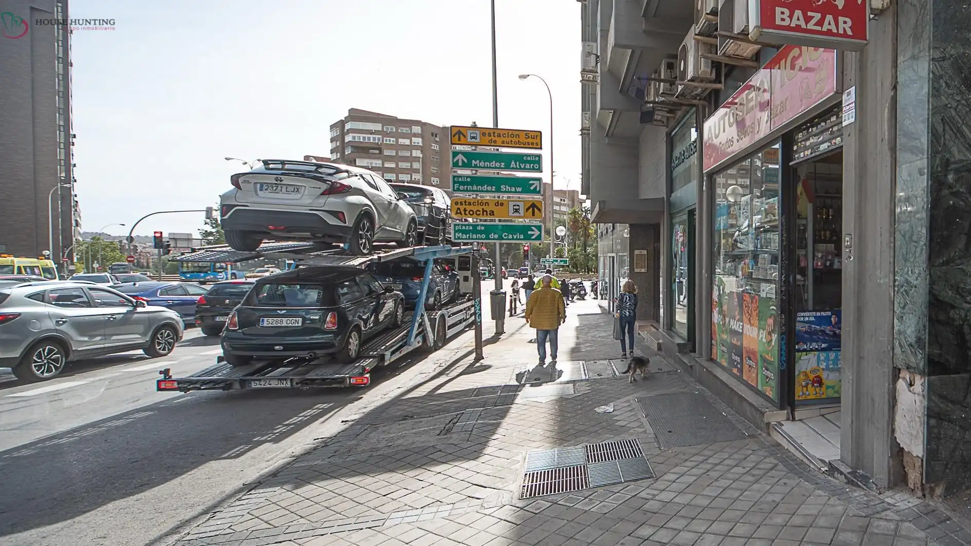 Parking of Commercial properties for sale in Madrid  with Air Conditioner