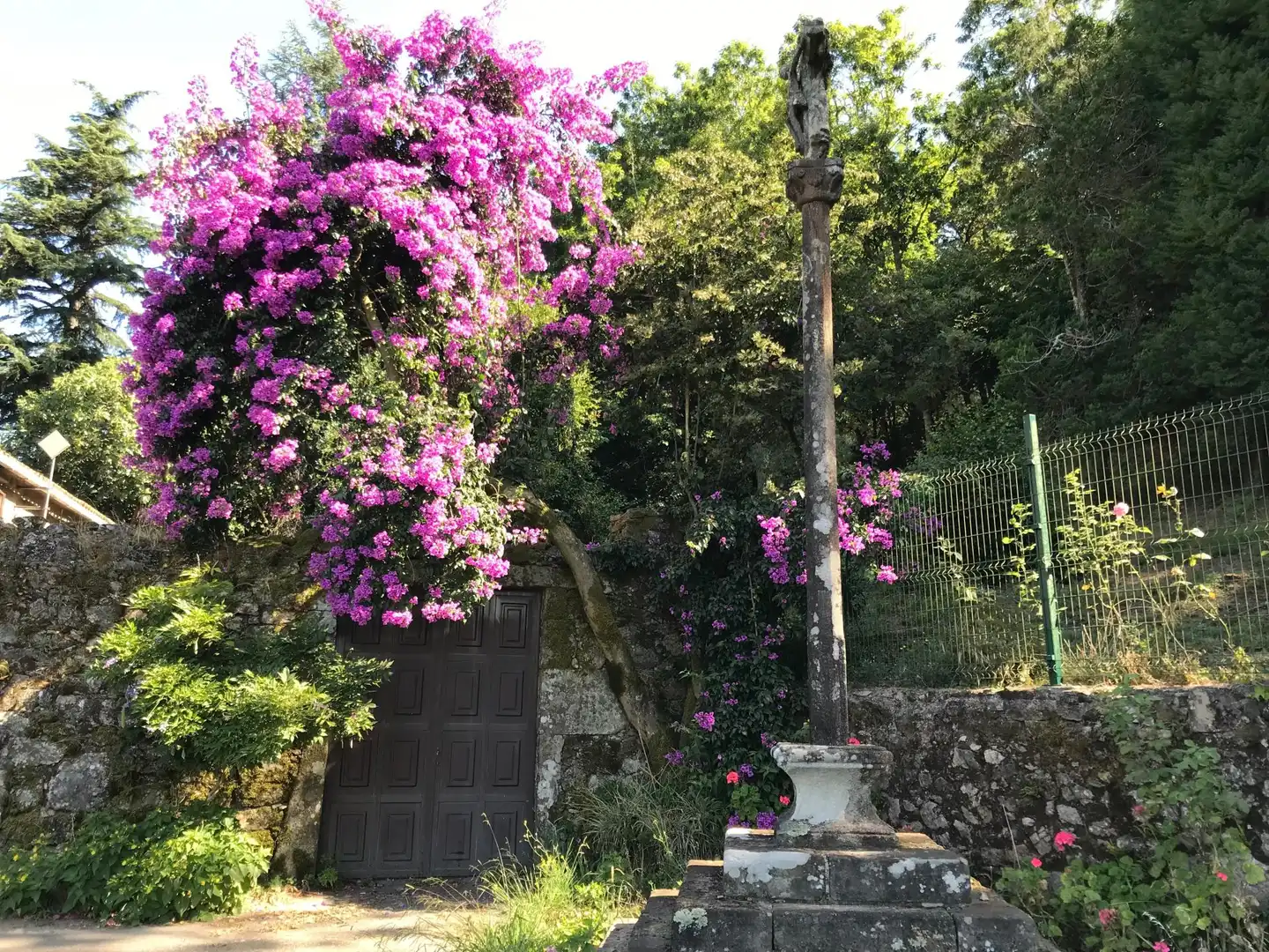 Jardín de Finca rústica en venta en Rois con Calefacción y Piscina