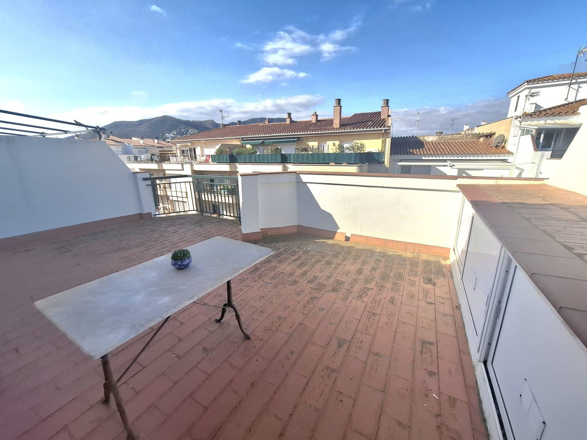 Terrace of Attic for sale in Llançà  with Heating, Terrace and Furnished