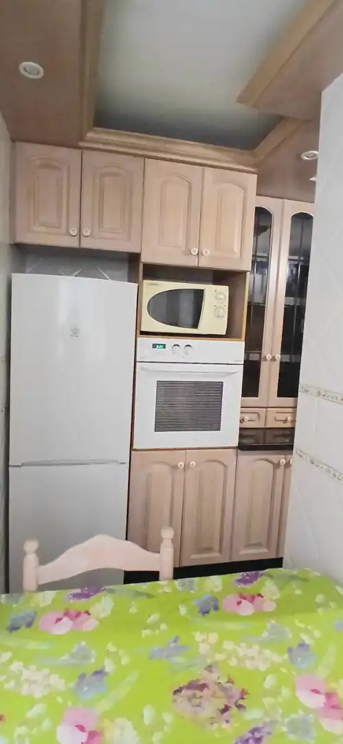 Kitchen of Flat for rent in Almería  with Air Conditioner, Terrace and Furnished