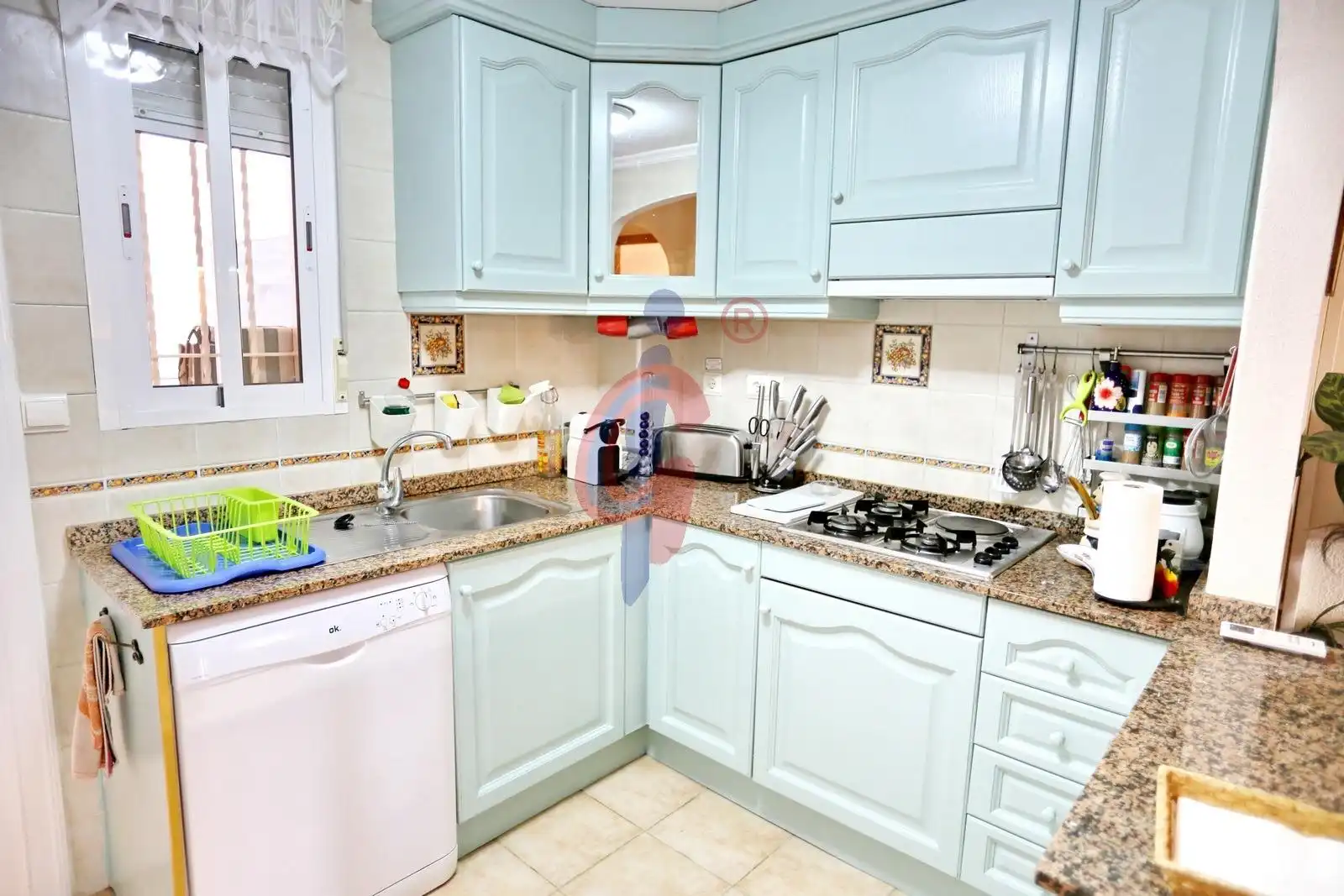 Cocina de Casa adosada en venta en Guardamar del Segura con Aire acondicionado, Calefacción y Terraza
