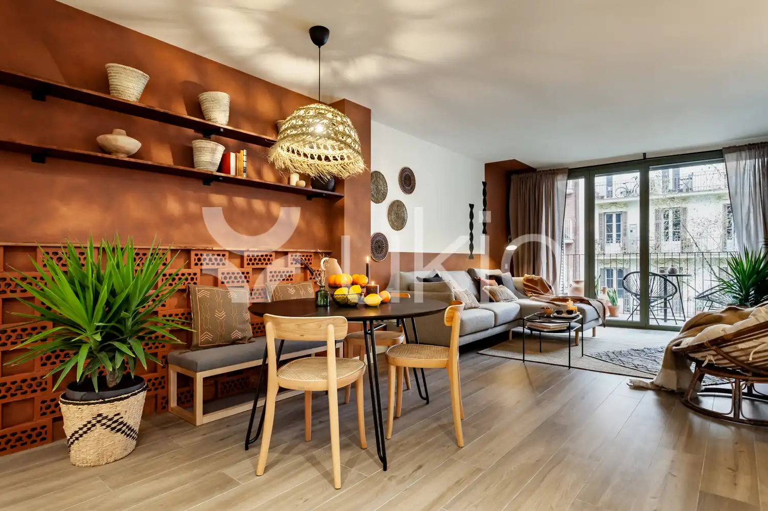 Apartamento con terraza en alquiler en Carrer de Rocafort, imagen 7