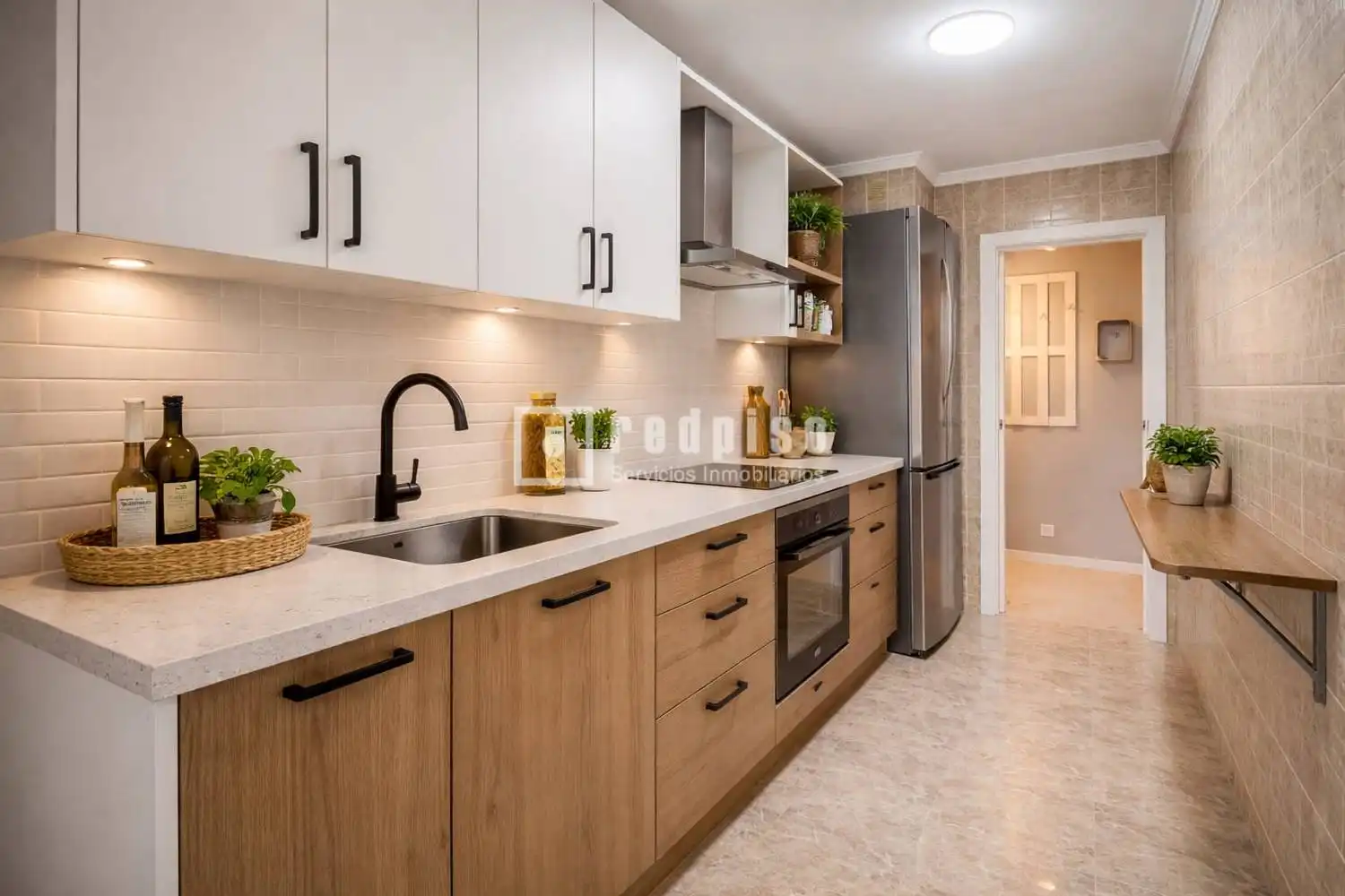 Cocina de Piso en venta en Rincón de la Victoria con Aire acondicionado y Terraza