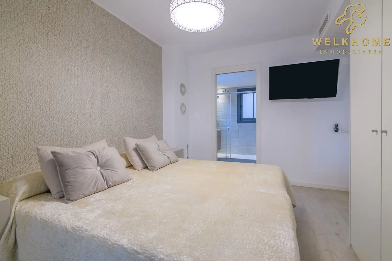 Bedroom of Attic for sale in Castelldefels  with Air Conditioner, Heating and Terrace