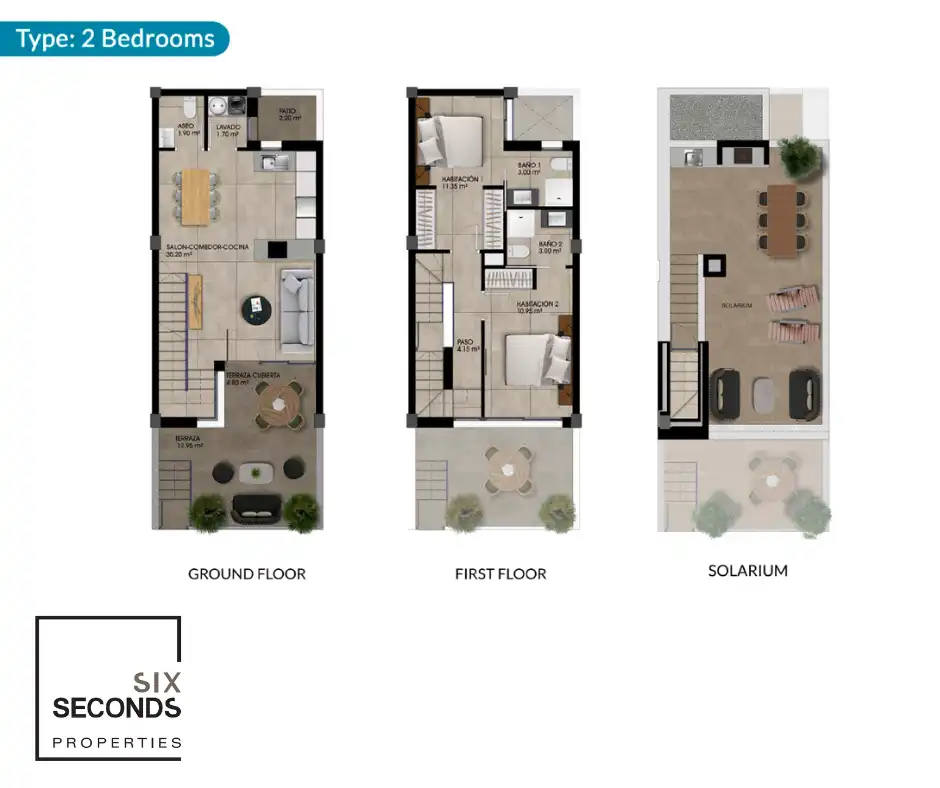 Terraced house with pool for sale in Dolores, imagen 19