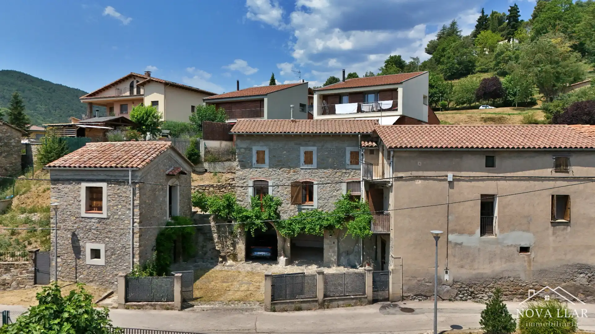 Exterior view of Country homes for sale in Campdevànol  with Heating, Private garden and Parquet flooring