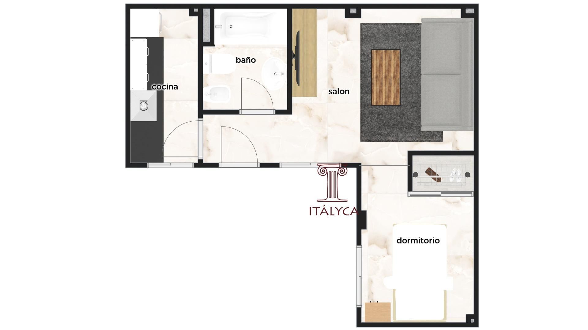 Flat for sale in  Sevilla Capital  with Air Conditioner